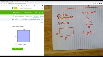 ixl 5th DD.5 Area of squares and rectangles (v21.1a)