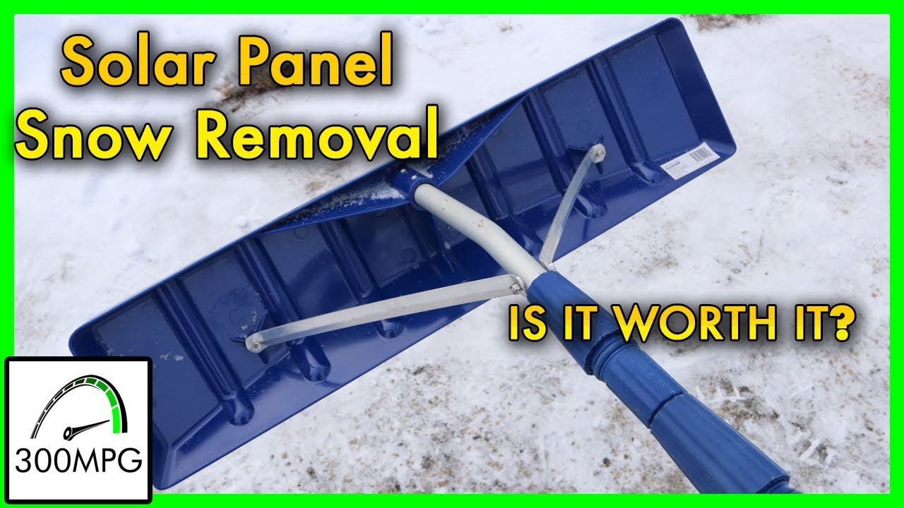  Solar Panel Snow Removal