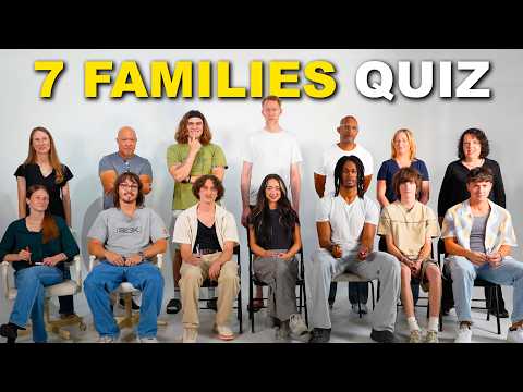 Last Family Standing Wins $500 (7 Families Quiz)