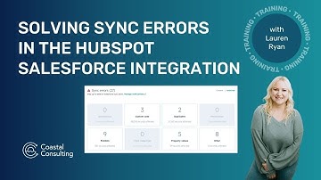 How to Solve Sync Errors in the HubSpot Salesforce Integration
