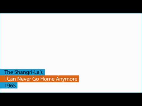 The Shangri-La's - I Can Never Go Home Anymore
