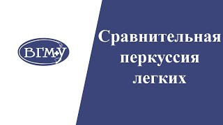 Сравнительная перкуссия легких