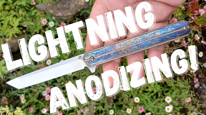 Lightning Anodizing Titanium Scales!!! (Pickled Steel Wendal Titanium)