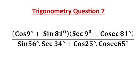 A nice maths Olympiad Trigonometric problem #Trigonometry