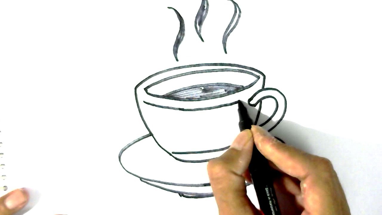 How To Draw Tea Cup Saucer In Easy Steps For Beginners Youtube
