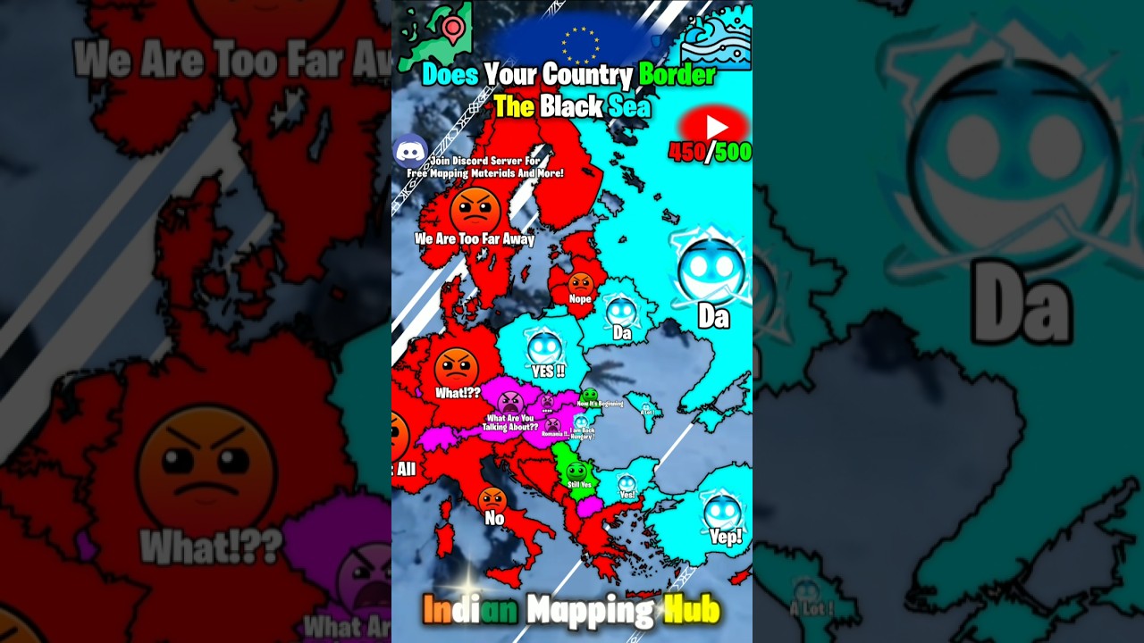 📍🗺️ Does Your Country Border The Black Sea 