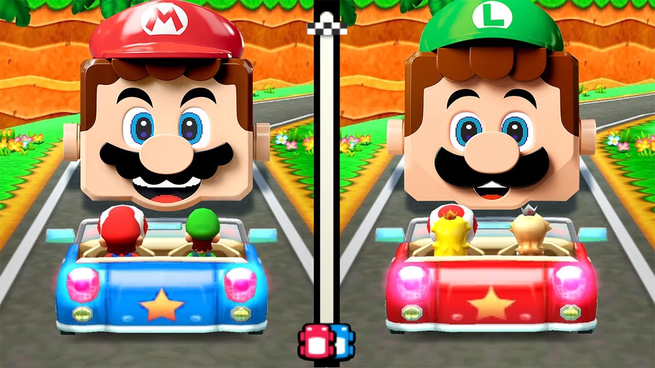 Mario Party The Top 100 MiniGames - Mario Vs Rosalina Vs Luigi Vs Waluigi (Master Cpu)