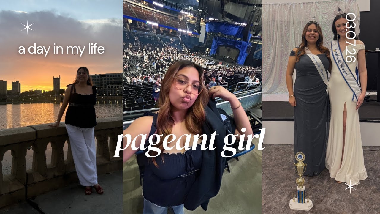 day in my life vlog: pageant, conan gray concert, lovebirds . ݁₊ ⊹ . ݁ ⟡ ݁ . ⊹ ₊ ݁.