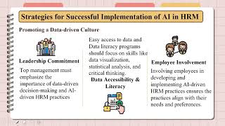 Lec 30: Benefits of Synergizing AI and HRM #swayamprabha