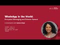WhatsApp In The World Encrypted Messaging And Extreme Speech