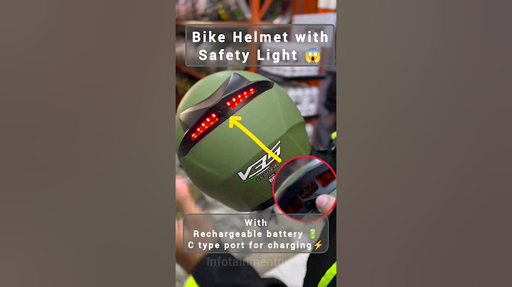 Bike Helmet with Safety Light 🏮 | 2024 |