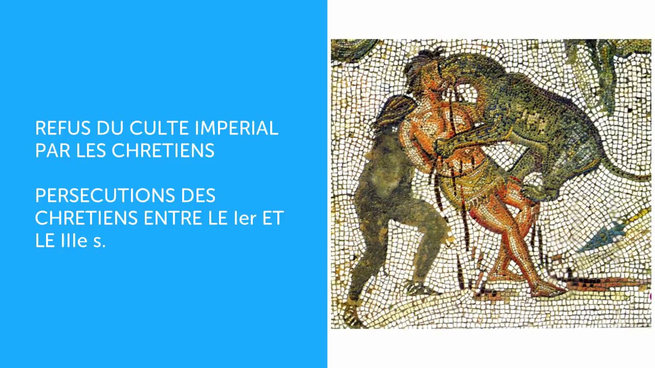 6e DES CHRETIENS DANS L EMPIRE YouTube