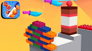 Slice It All ​- All Levels Gameplay Android,ios (Levels 219-221)