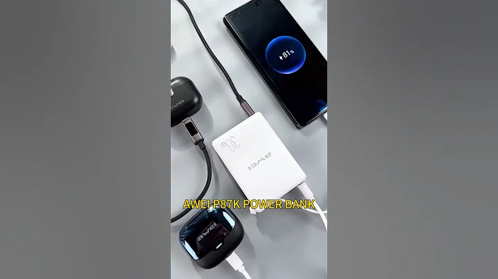 AWEI 30W 10000 MAH P87K PowerBank #shorts