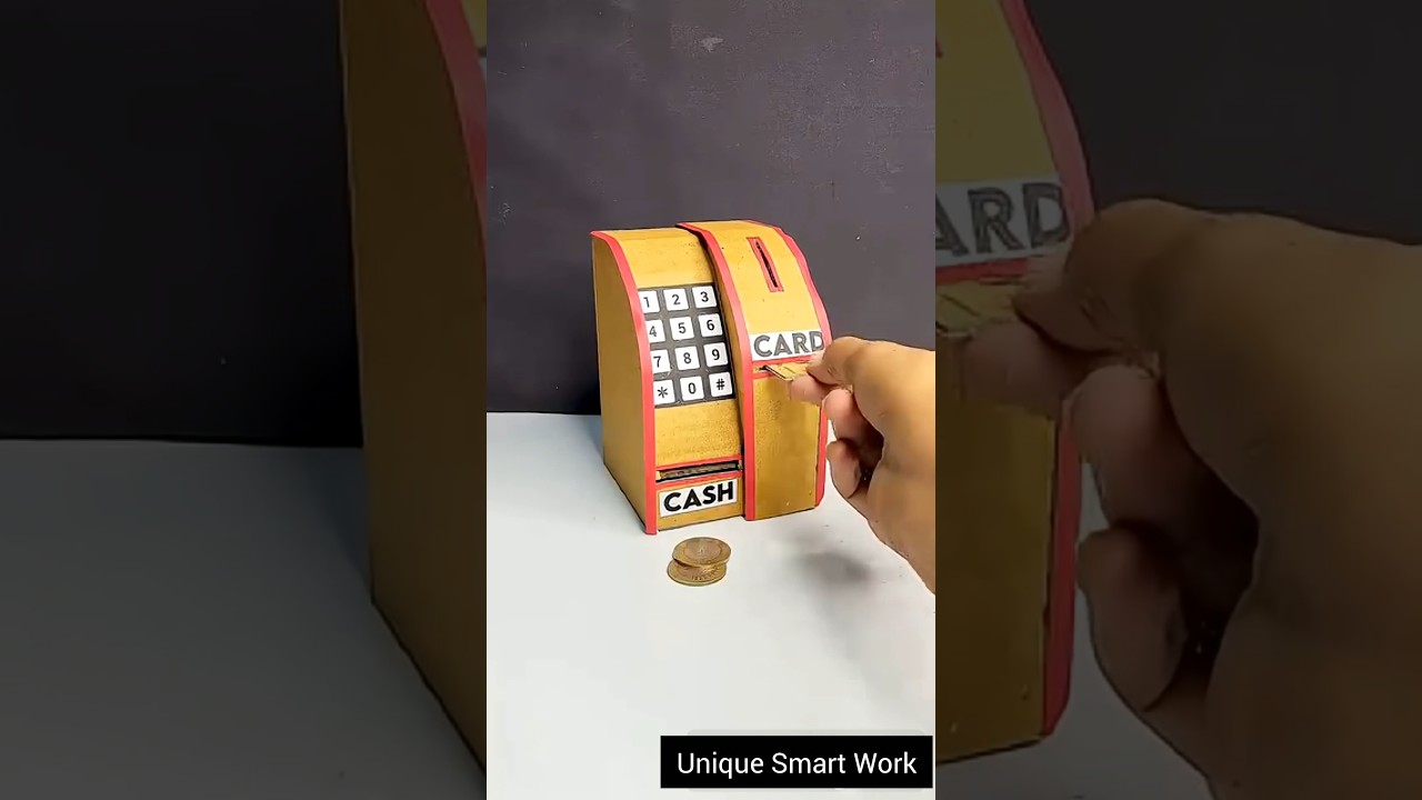 Atm machine #experiment #shortsfeed #youtubeshorts #diy #shorts #experiment #battary #motor #project