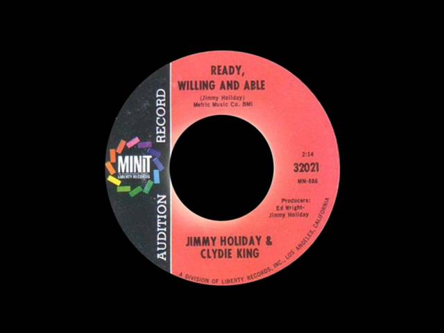 Jimmy Holiday & Clydie King - Ready, Willing And Able accords