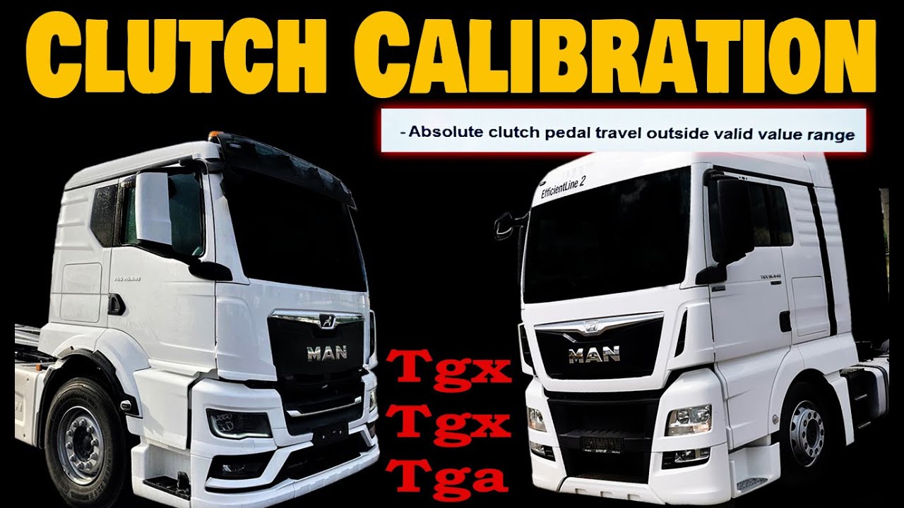 Man Trucks: как откалибровать сцепление.