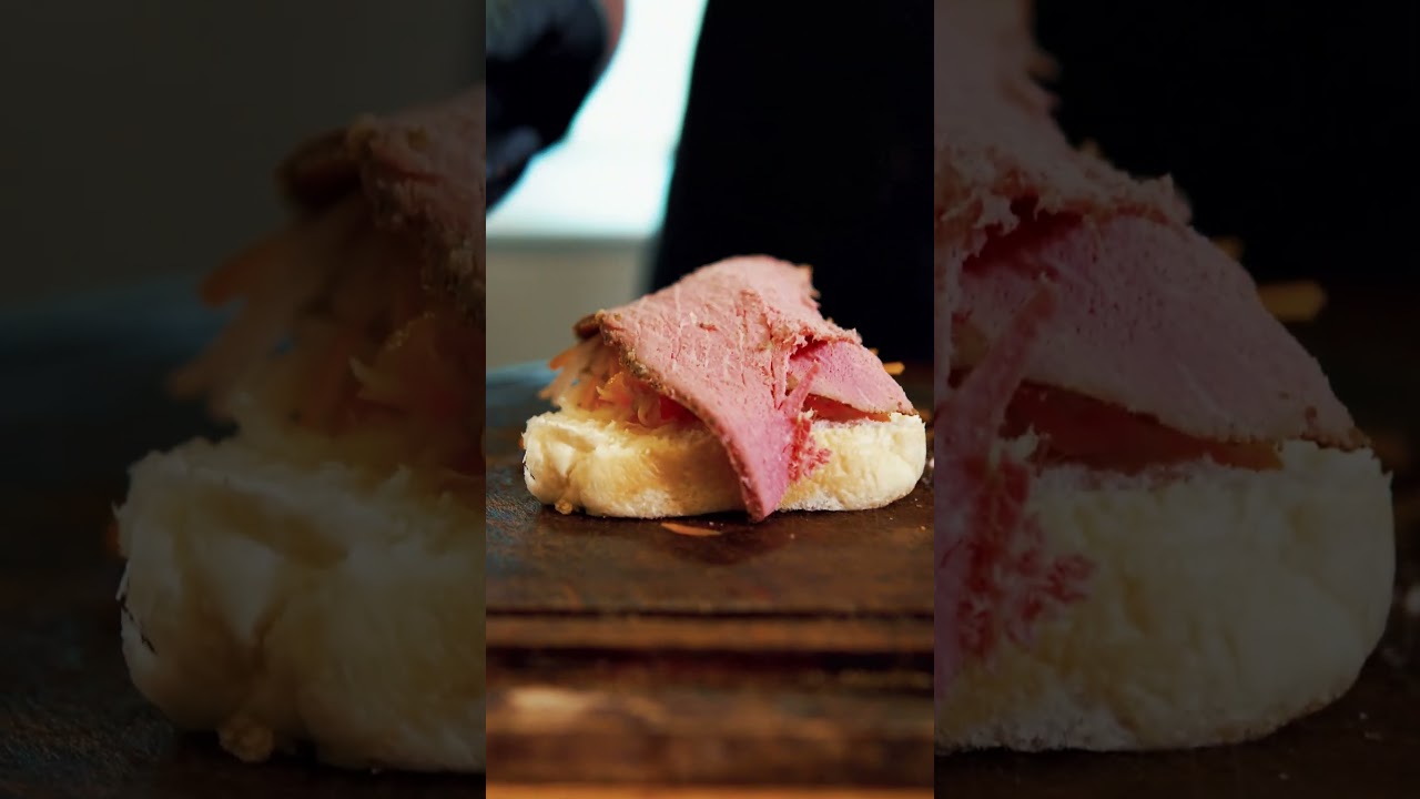 ANGUS pastrami sandwich by Black Pork