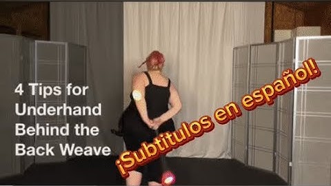 Poi 4 Tips for Underhand Behind the Back Weave  #español #Poi #PoiTutorial #PoiDance  #FlowArts