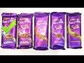 CADBURY DAIRY MILK SILK EDITIONS COMPARISON. Is Cadbury Silk Oreo Good?