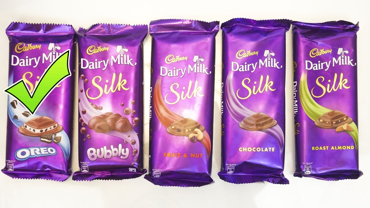 CADBURY DAIRY MILK SILK EDITIONS COMPARISON. Is Cadbury Silk Oreo ...