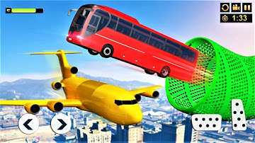 Impossible Bus Stunt Driving - Free Bus Games - Android Gameplay