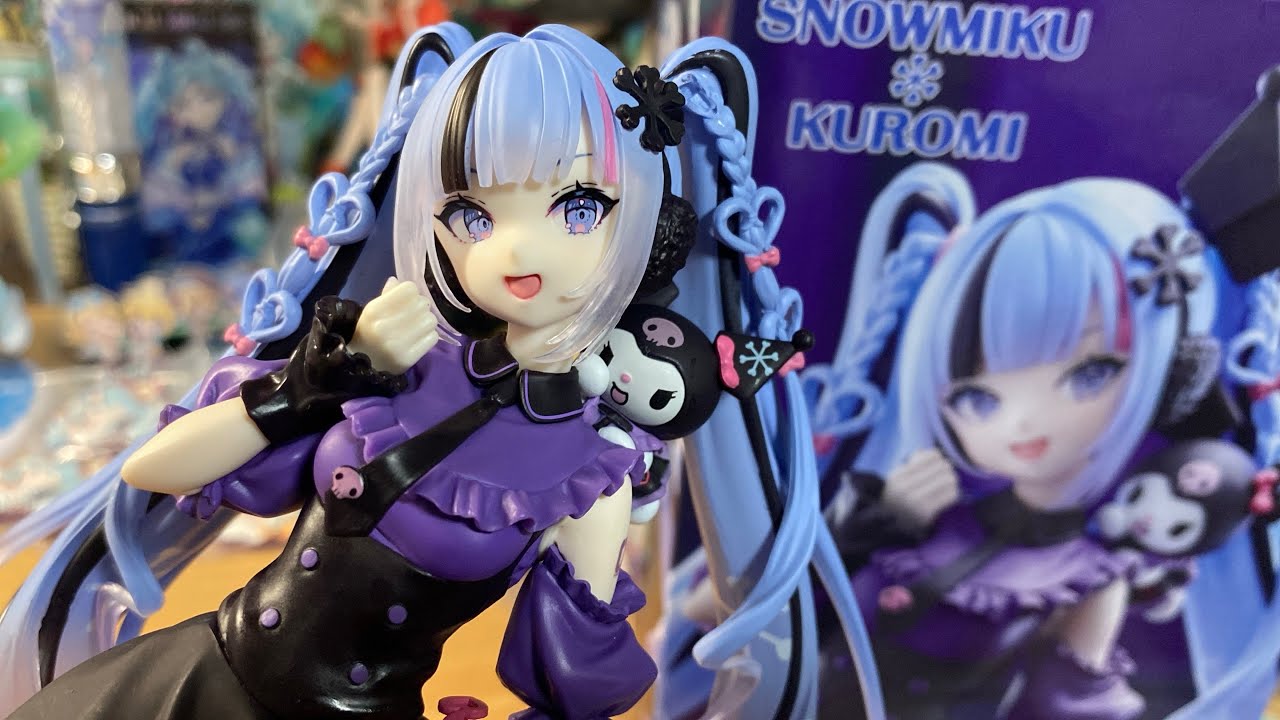 【初音ミク】SNOWMOKU×KUROMI Trio try itフィギュア【開封動画】