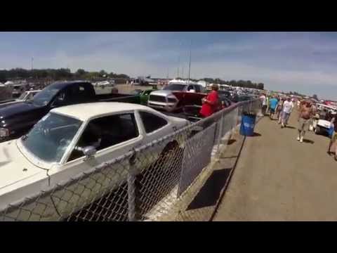 Mopar Drag car lineup mopar show