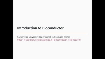 Introduction to Bioconductor