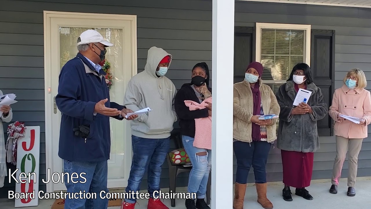 The Wilson Times Habitat for Humanity house dedication YouTube