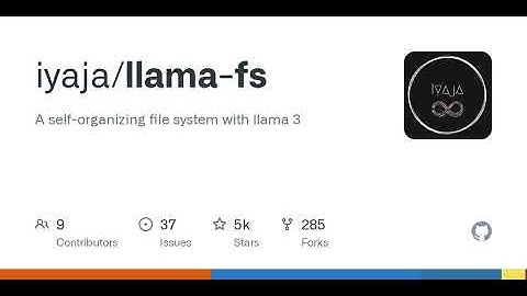 GitHub - iyaja/llama-fs: A self-organizing file system with llama 3