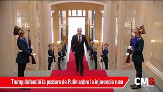 Trump y Putin celebran su primera cumbre formal en el palacio presidencial de Helsinki Trump y Putin celebran su primera cumbre formal en el palacio presidencial de Helsinki