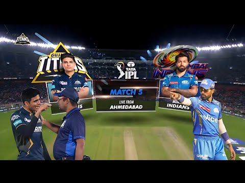 MI vs GT Highlights 2024🥵☠️ #IPL( ball by ball) #mi #gt #cricket