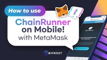 [Easy guide for DeFi #4] How to use ChainRunner on Mobile with MetaMask