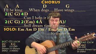 It's Good To Be King (Tom Petty) Guitar Cover Lesson with Chords/Lyrics - Munson chords