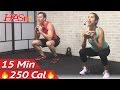 15 Min Kettlebell Workout - Kettlebell Workouts for Fat Loss & Strength Training Exercises Men Women