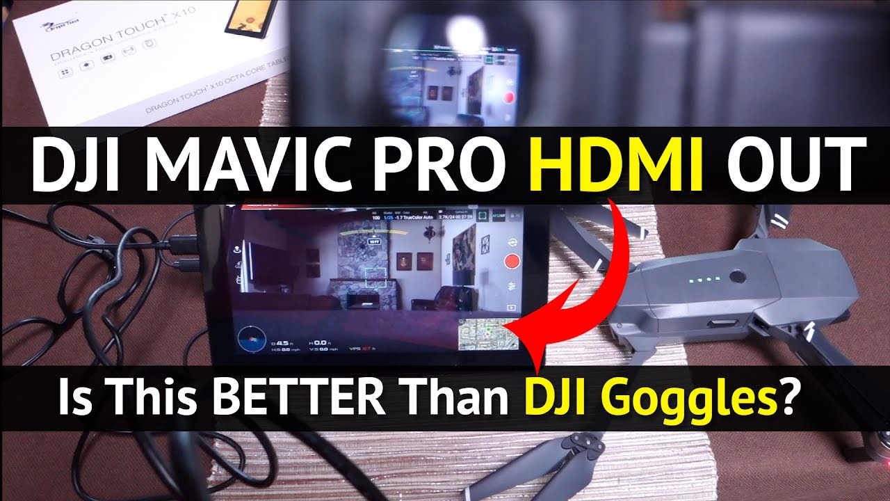 dji mavic pro external monitor