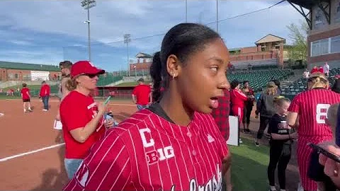 Watch now: Courtney Wallace on Husker win