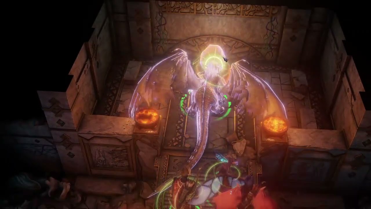 WOTR Dragon Burial Ground Choice to Help Silver Dragon Hokugaul Protect the Divine Egg Jharsygax