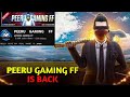 PEERU GAMING FF COME BACK #shortsfeed #freefire #honda125 #trending #viral