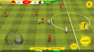 Striker Soccer Brazil Android Gameplay screenshot 1