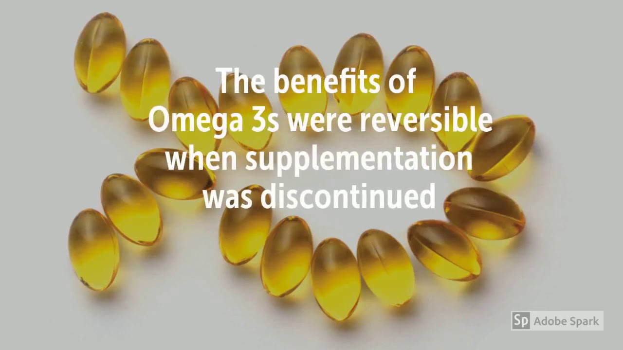 Omega 3 Supplementation Benefits the Gut Bacteria and Increases SCFA