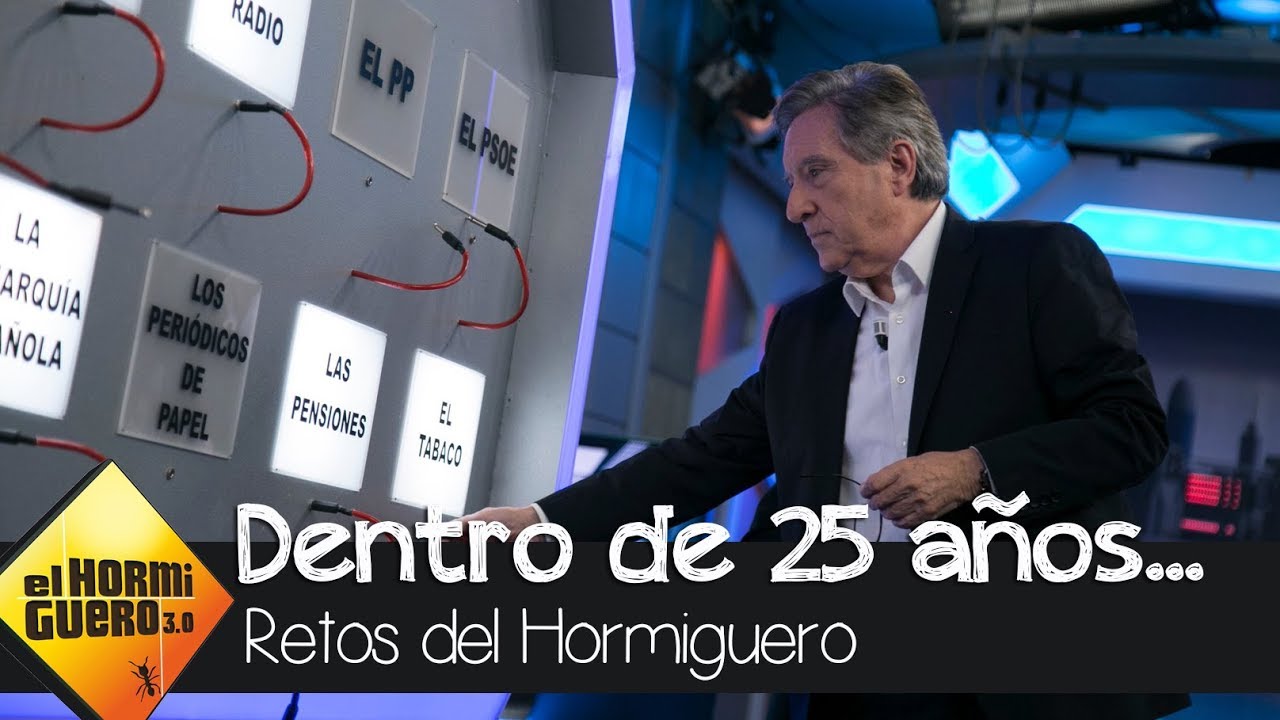 Iñaki Gabilondo augura qué no seguirá existiendo en 25 años - El Hormiguero 3.0 antena 3 vis a vis