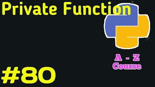 Python class private function