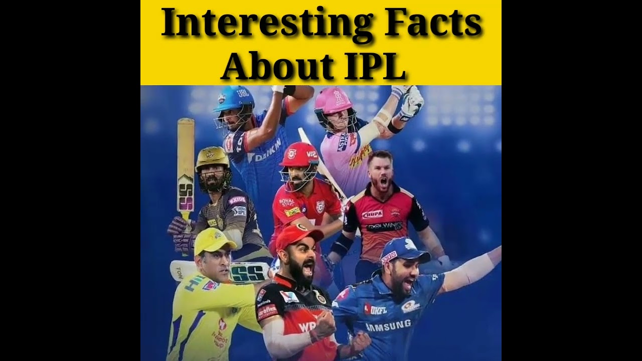 Amazing Facts About IPL | Interesting facts about ipl | Unknown facts about ipl |