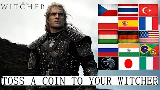 The Witcher Toss A Coin To Your Witcher in 14 Different Languages Jaskier Song Multilanguage