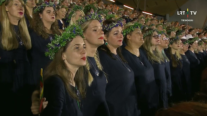 Lithuanian Song Festival 2024 - Kur Giria Žaliuoja