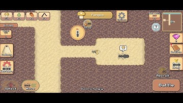 Pocket Ants (by Ariel Software) - ants: colony simulation game for Android and iOS - gameplay.