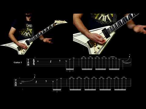 EXMORTUS - INTO THE MAW (INTRO GUITAR LESSON)