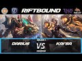 Darius VS Kai'a   [Riftbound Gameplay Round 1]